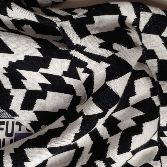 Future Collective Women's Size Small Crop Long Sleeve Cross Front Sweater New - Picture 2 of 9